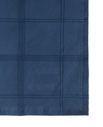 Colcha Checked Jacquard 160x240 cm - Denim blue - Lexington