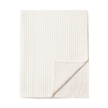 Colcha Striped Reversable Oraginc Cotton 260x240 cm - Off white - Lexington