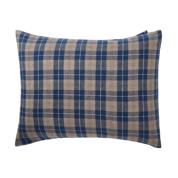 Fronha flanela Checked 50x60 cm, Denim blue-beige Lexington