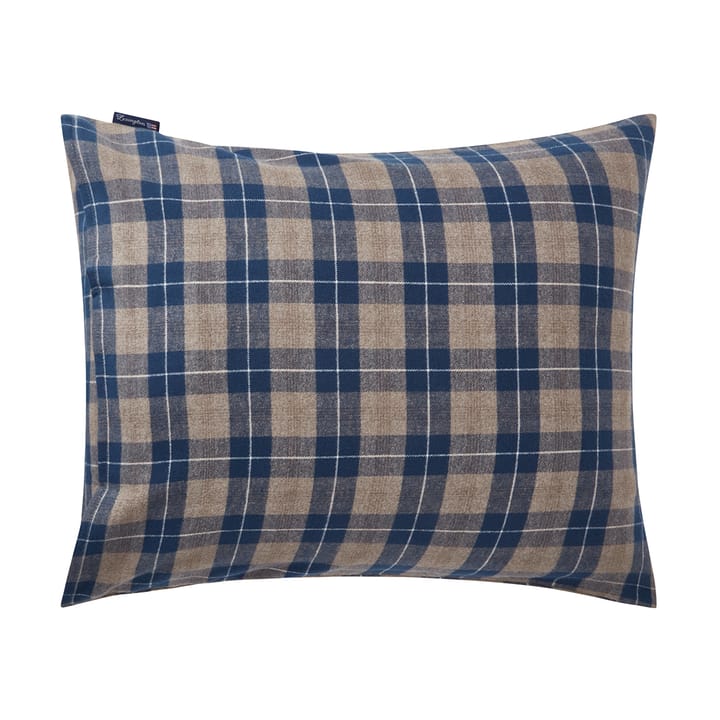 Fronha flanela Checked 50x60 cm, Denim blue-beige Lexington