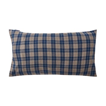 Fronha flanela Checked 50x90 cm - Denim blue-beige - Lexington