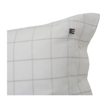 Fronha flanela leve Hotel 65x65 cm - Branco-bege claro - Lexington