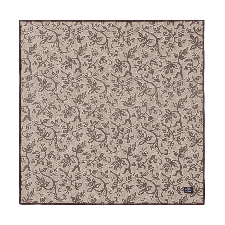 Guardanapo de tecido Printed Recycled Cotton 50x50, Light beige Lexington