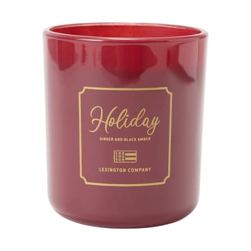 Holiday Vela perfumada 40 horas - Gengibre-âmbar negro - Lexington