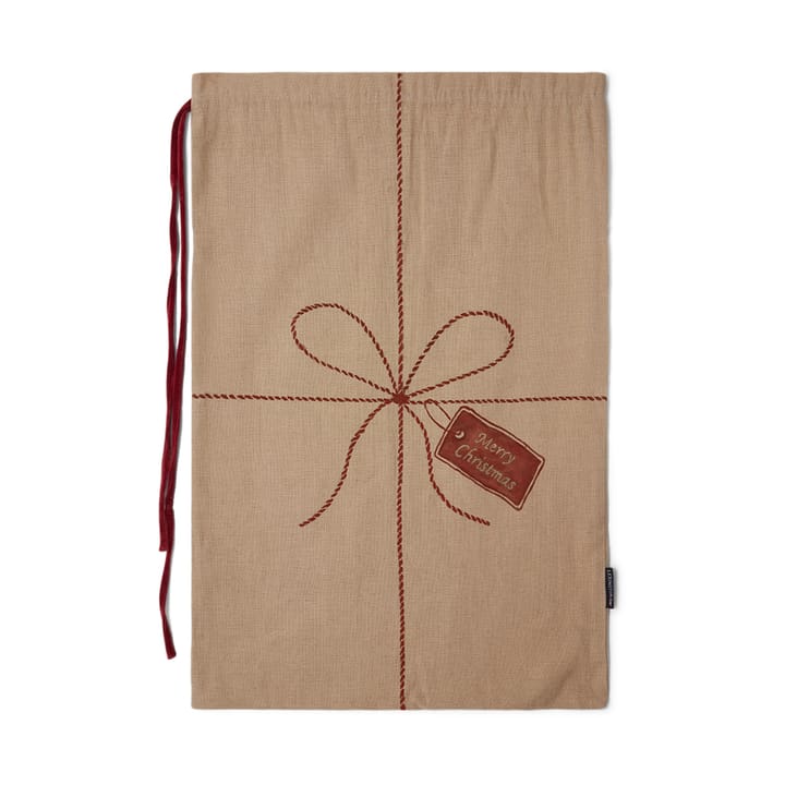 Lexington Saco de presentes de Natal  65x95 cm - Bege - Lexington