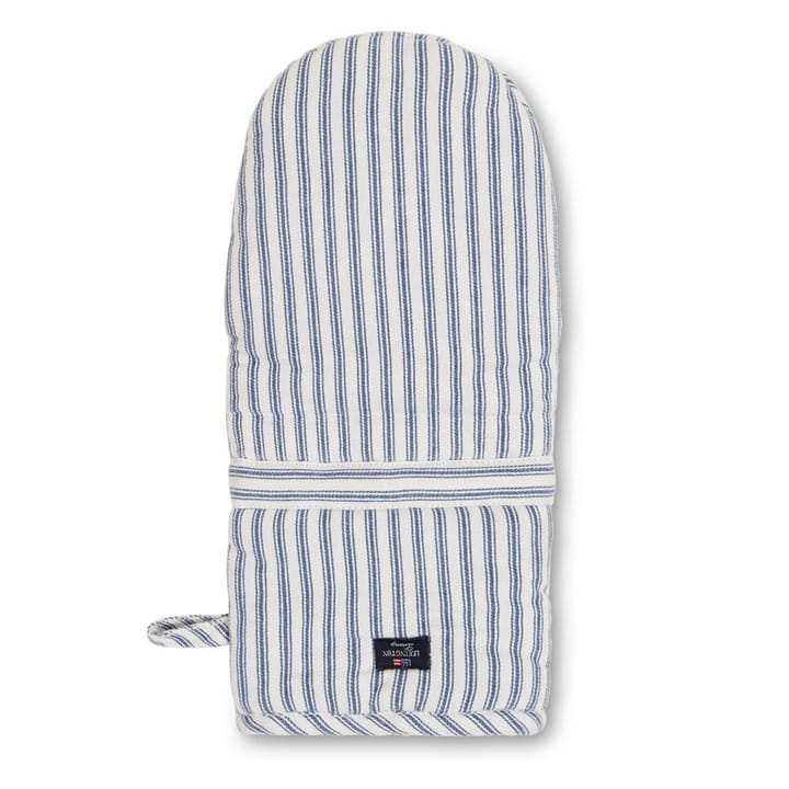 Luva de forno Icons Herringbone Striped - blue-white - Lexington