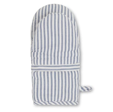 Luva de forno Icons Herringbone Striped - blue-white - Lexington