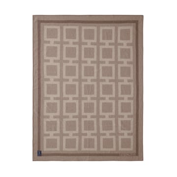 Manta de lã Graphic Recycled 130x170 cm - Light beige - Lexington