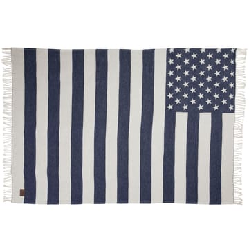 Manta Icons Flag 130x170 cm - white-navy - Lexington