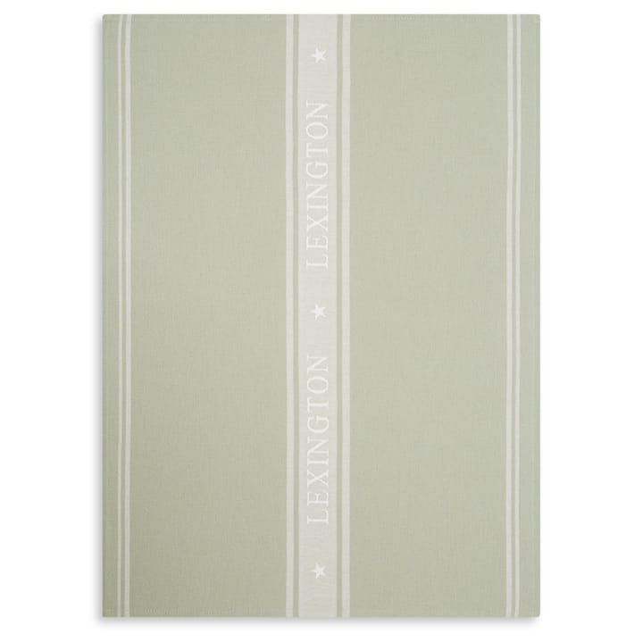 Pano de cozinha Icons Star 50x70 cm - sage green-white - Lexington