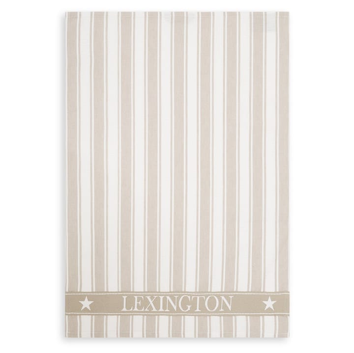 Pano de cozinha Icons Waffle Striped 50x70 cm - beige-white - Lexington