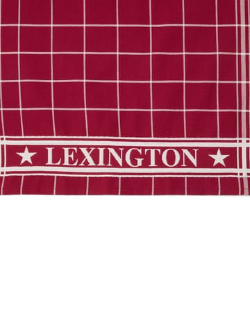 Pano de cozinha Lexington xadrez 50x70 cm - Vermelho-branco - Lexington