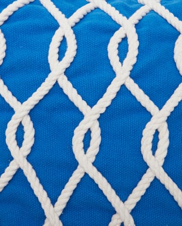 Rope Deco Canvase fronha 50x50 cm - Azul-branco - Lexington