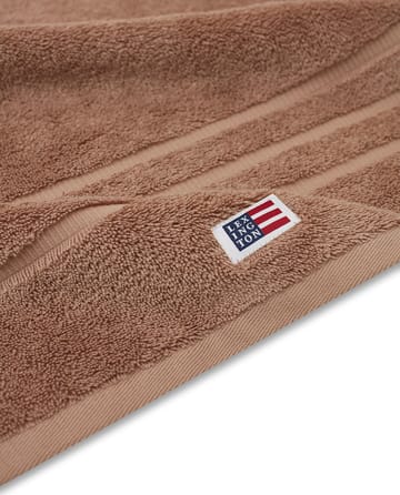 Toalha de banho Icons Original Striped 100x150 cm - Taupe brown - Lexington