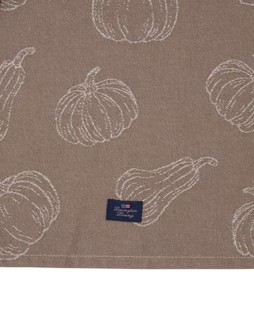 Toalha de cozinha Organic Cotton Jacquard 50x70 cm - Brown - Lexington