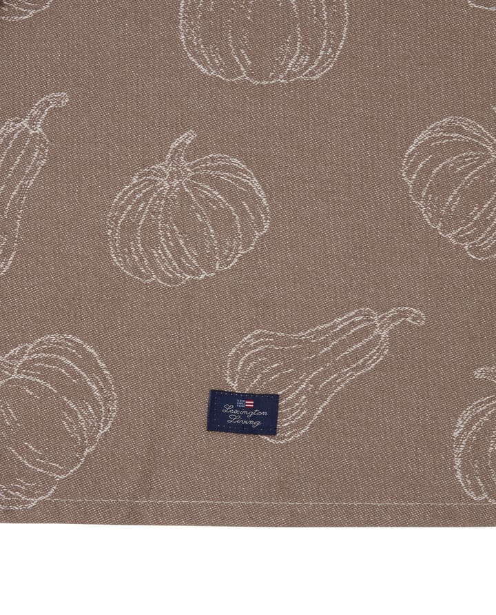 Toalha de cozinha Organic Cotton Jacquard 50x70 cm, Brown Lexington