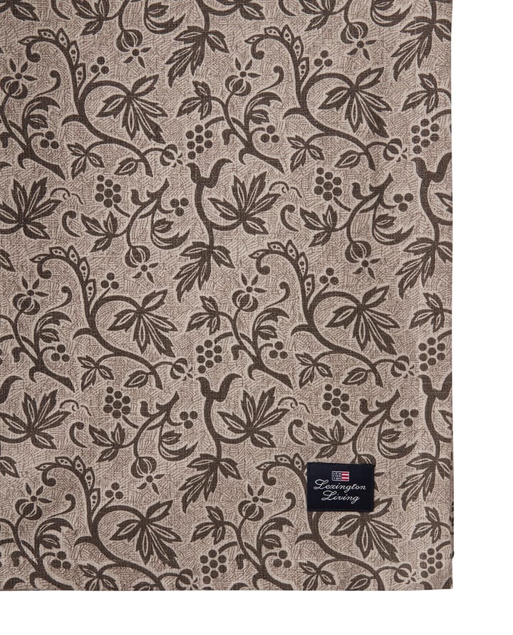 Toalha de mesa Printed Recycled Cotton 150x250 cm, Light beige Lexington