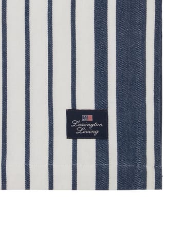 Toalha de mesa Striped Organic Cotton 150x250 cm - Navy - Lexington