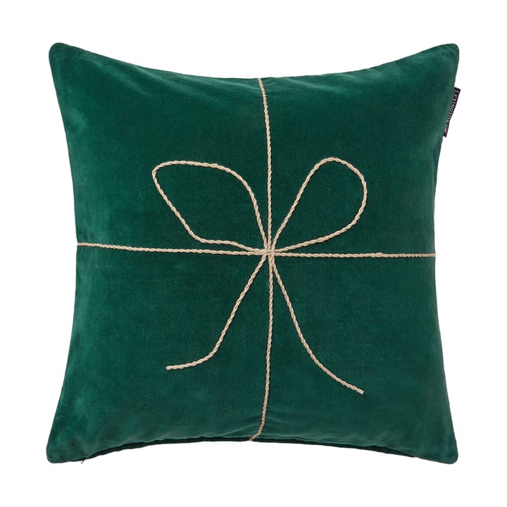 Wrapped Fronha em veludo 50x50 cm - Verde - Lexington