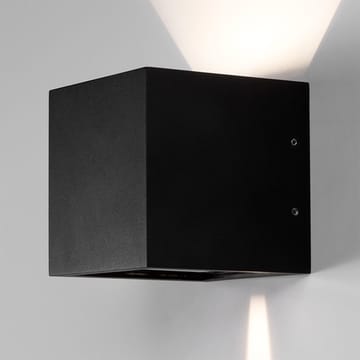 Candeeiro de parede Cube XL Up/Down  - preto, led - Light-Point