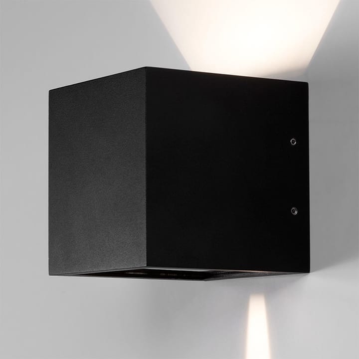 Candeeiro de parede Cube XL Up/Down , preto, led Light-Point