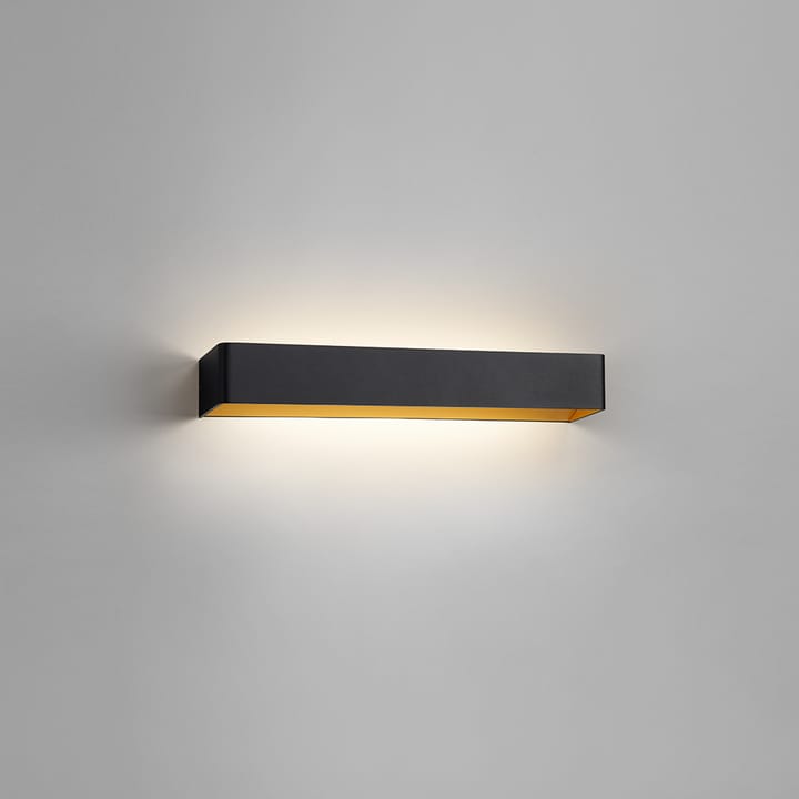 Candeeiro de parede Mood 3  - preto/dourado, 3000 kelvin - Light-Point