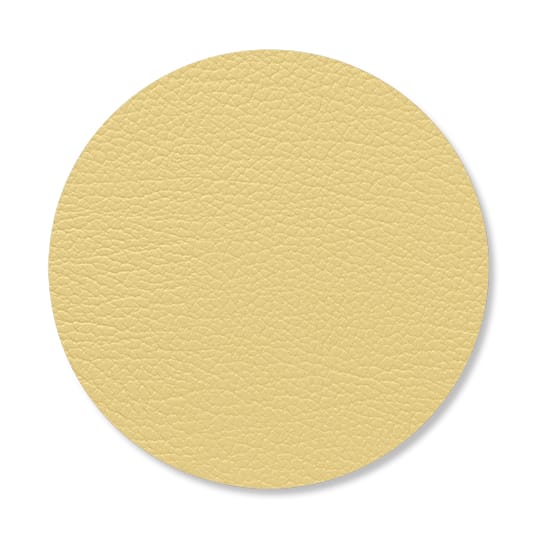 Base para copos circular Hippo - dourado - LIND DNA