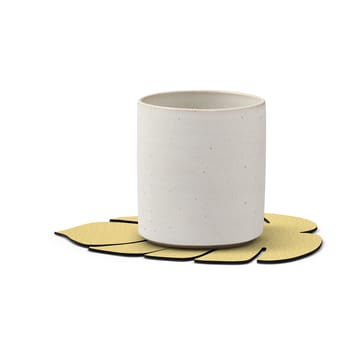 Base para copos Monstera Leaf Hippo - dourado - LIND DNA