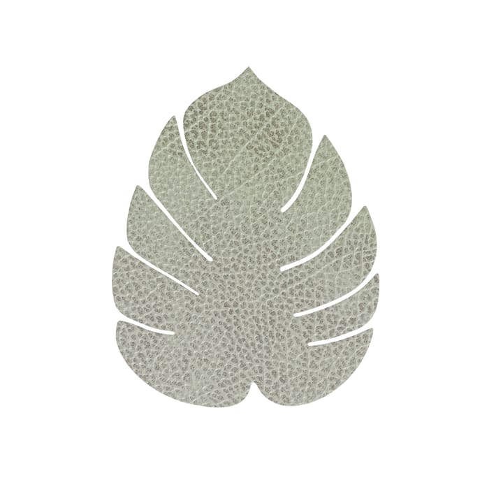 Base para copos Monstera Leaf Hippo - Verde azeitona - LIND DNA