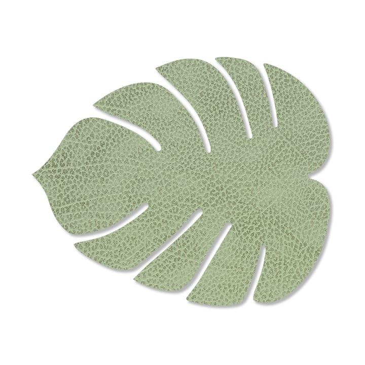 Base para copos Monstera Leaf Hippo - Verde azeitona - LIND DNA