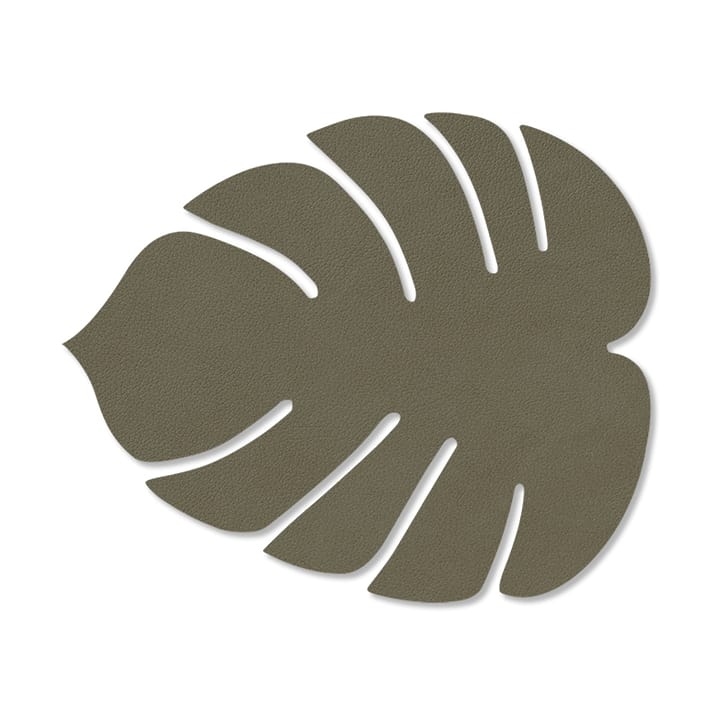 Base para copos Monstera Leaf Nupo, Army green LIND DNA