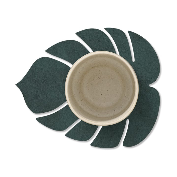 Base para copos Monstera Leaf Nupo, Dark green LIND DNA