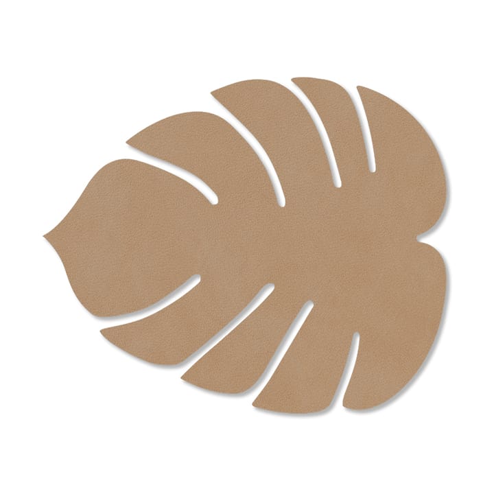 Base para copos Monstera Leaf Nupo - Nougat - LIND DNA