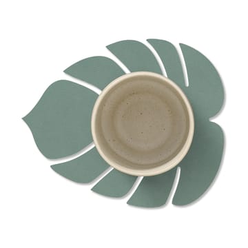 Base para copos Monstera Leaf Nupo - Verde pastel - LIND DNA