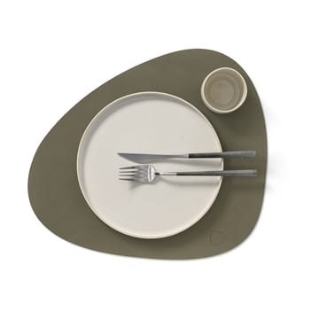 Curve Nupo individual de mesa - Verde militar - LIND DNA