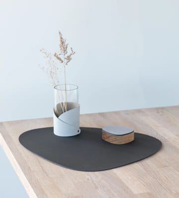 Individual de mesa Core curvo L - Flecked antracite - LIND DNA