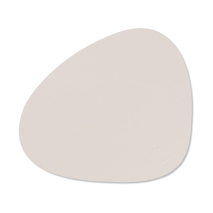 Individual de mesa curvo Nupo S, Soft nude LIND DNA