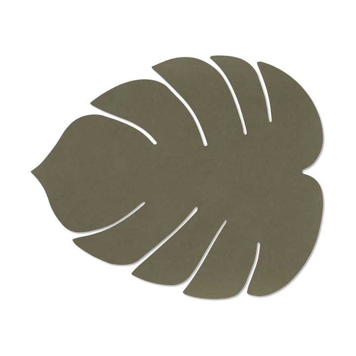 Individual de mesa Monstera Leaf Nupo L - Army green - LIND DNA