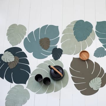 Individual de mesa Monstera Leaf Nupo L - Army green - LIND DNA