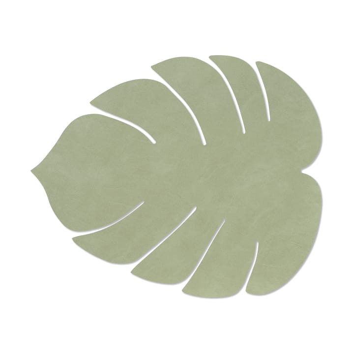 Individual de mesa Monstera Leaf Nupo L - Verde azeitona - LIND DNA