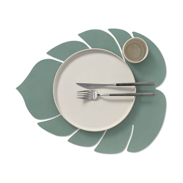 Individual de mesa Monstera Leaf Nupo L - Verde pastel - LIND DNA