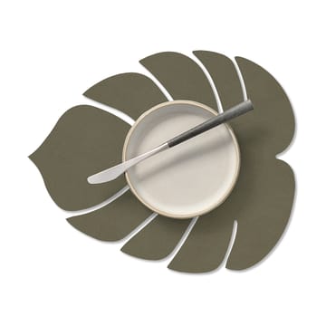 Individual de mesa Monstera Leaf Nupo S - Army green - LIND DNA