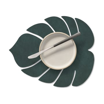 Individual de mesa Monstera Leaf Nupo S - Dark green - LIND DNA