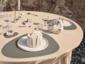 Individual de mesa Nupo curve L - Flint grey - LIND DNA