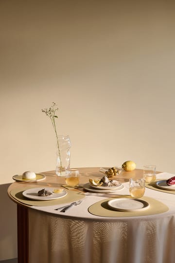 Individual de mesa Nupo curve L - Lemon sorbet - LIND DNA