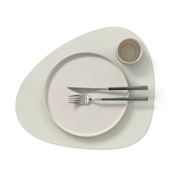 Individual de mesa Nupo curve L - Linen - LIND DNA