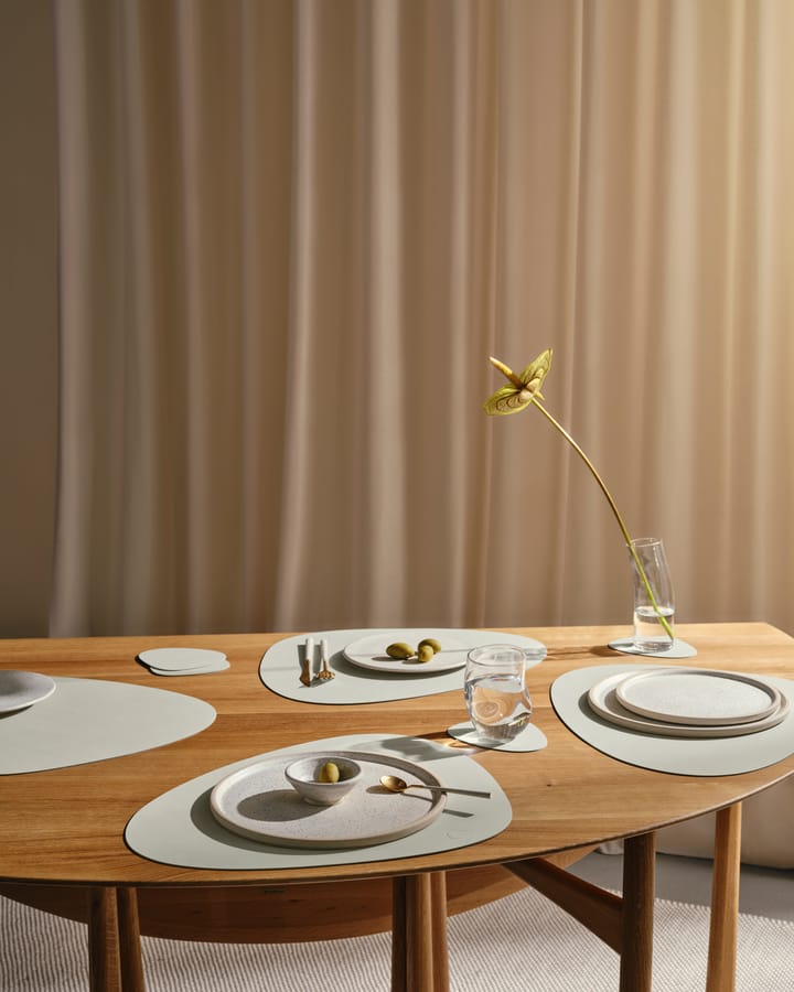 Individual de mesa Nupo curve L, Linen LIND DNA