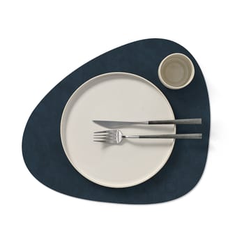 Individual de mesa Nupo curve L - Midnight blue - LIND DNA