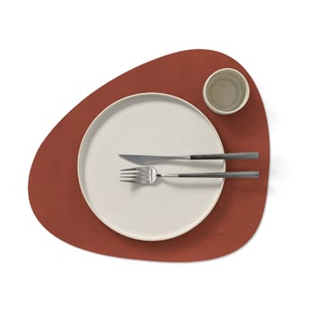 Individual de mesa Nupo curve L - Sienna - LIND DNA