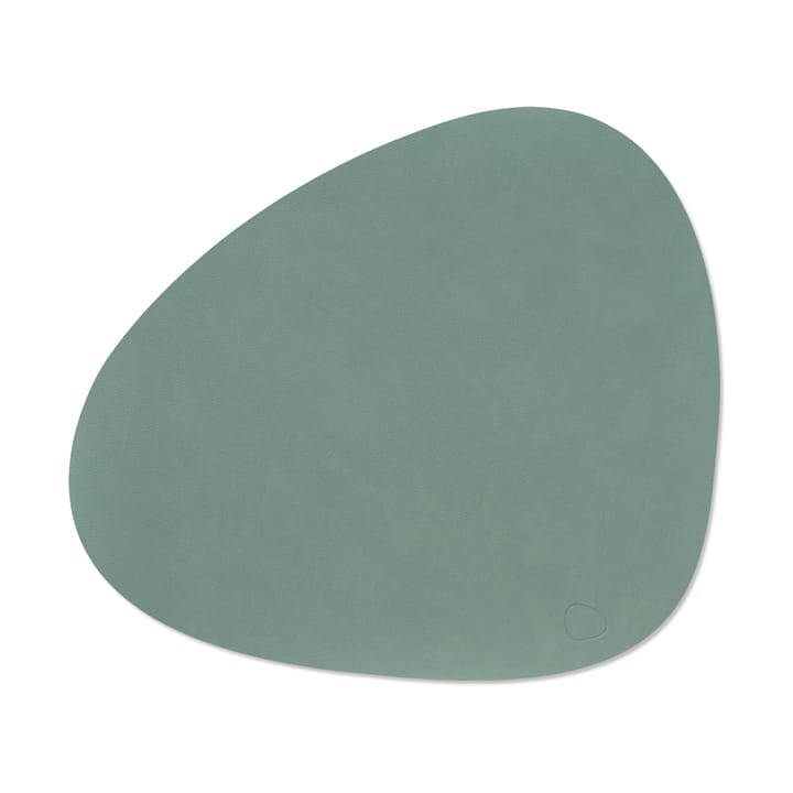 Individual de mesa Nupo curve L, verde pastel LIND DNA